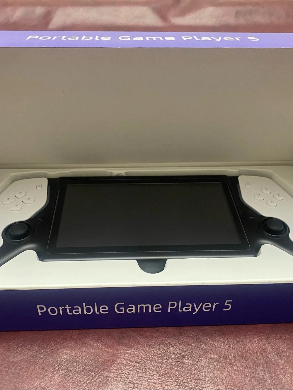 Portable Handheld Gaming Console - Black & White